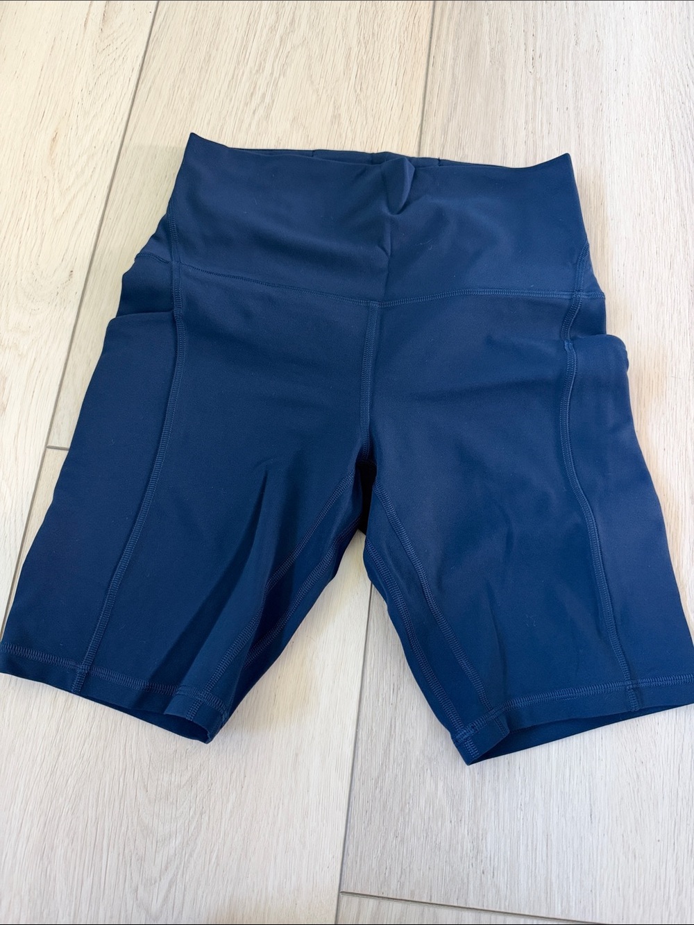 LuluLemon Women’s High-Waist Navy Active Shorts
